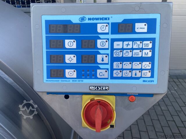 Vacuum tumbler with cooling Nowicki MA-1-400PSCH