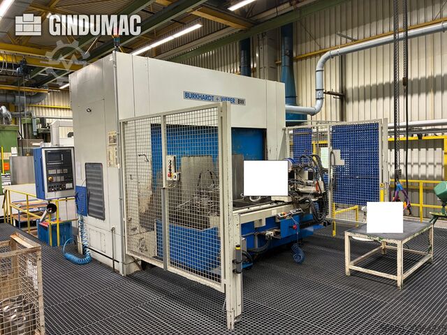 Horizontal-Bearbeitungszentrum Burkhardt-Weber MC 80