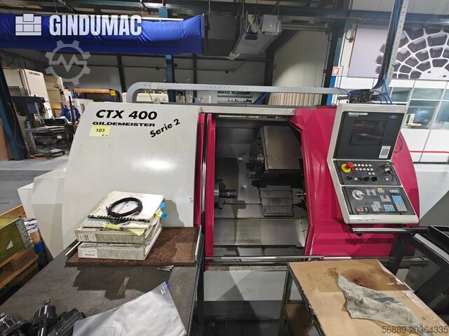 Horizontal-Drehmaschine Gildemeister CTX-400S2