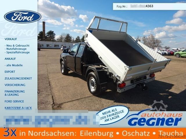 Transporter mit Kipper FORD Ranger 2.0 XL ExtraKab 3-Seiten-Kipper  AHK WiPa