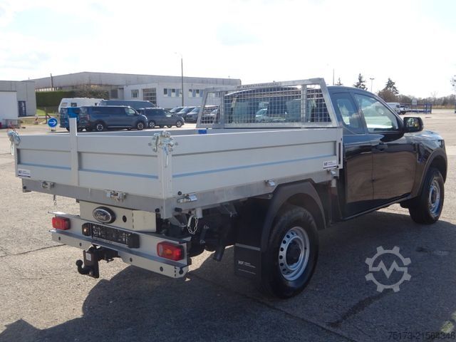Transporter mit Kipper FORD Ranger 2.0 XL ExtraKab 3-Seiten-Kipper  AHK WiPa