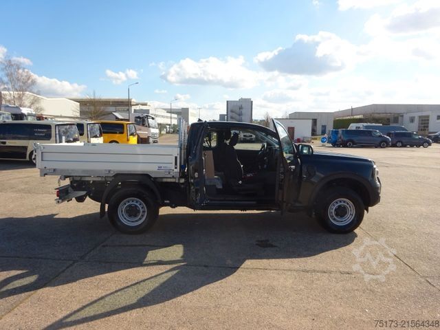 Transporter mit Kipper FORD Ranger 2.0 XL ExtraKab 3-Seiten-Kipper  AHK WiPa