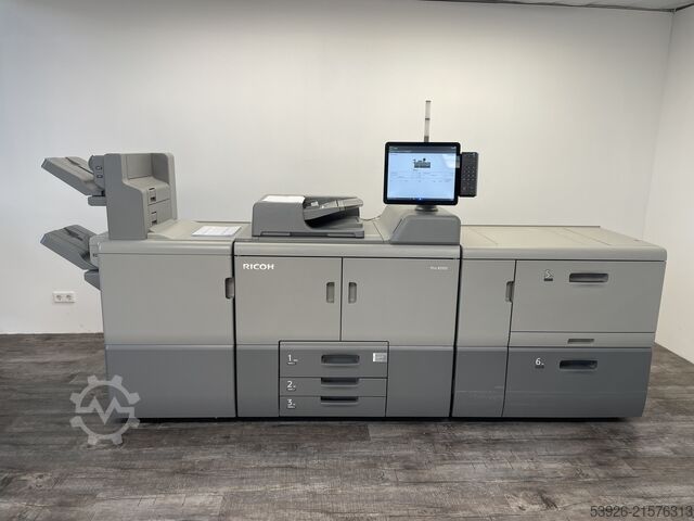Digitaldruckmaschine Ricoh Pro 8310s incl. Finisher SR5110, Vacuum Feed LCIT RT5120