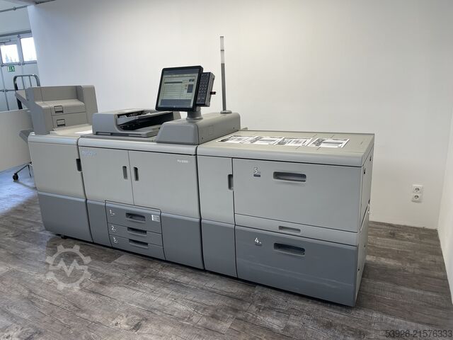 Digitaldruckmaschine Ricoh Pro 8300s incl. Finisher SR5110, Vacuum Feed LCIT RT5120