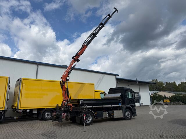 Tipper truck MERCEDES-BENZ MB 1833 LK Atlas Kran 126.3E Funk 2xAHK