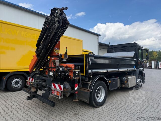 Tipper truck MERCEDES-BENZ MB 1833 LK Atlas Kran 126.3E Funk 2xAHK