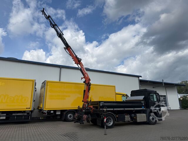Tipper truck MERCEDES-BENZ MB 1833 LK Atlas Kran 126.3E Funk 2xAHK