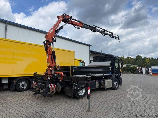 Tipper truck MERCEDES-BENZ MB 1833 LK Atlas Kran 126.3E Funk 2xAHK