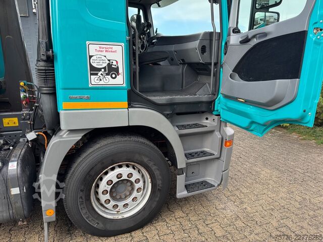 Truck mounted crane MERCEDES-BENZ 2632 Actros 6x4 Meiller Abroller KRAN Salzstreu