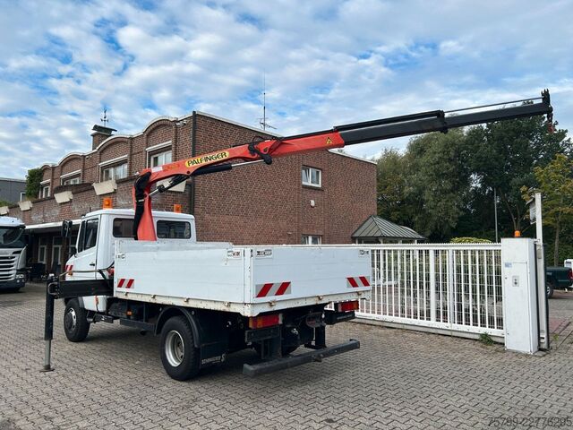 Truck-mounted crane van MERCEDES-BENZ 815D Pritsche + PK7501 Kran Allrad 4x4