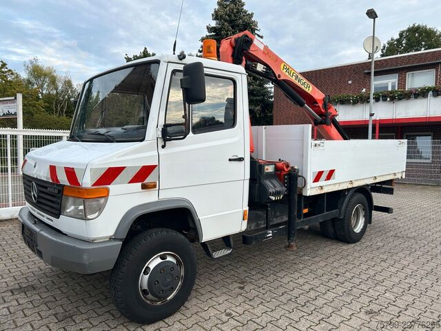 Truck-mounted crane van MERCEDES-BENZ 815D Pritsche + PK7501 Kran Allrad 4x4