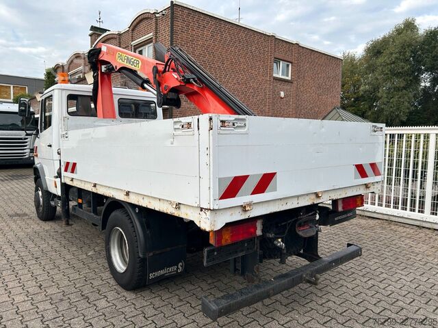 Truck-mounted crane van MERCEDES-BENZ 815D Pritsche + PK7501 Kran Allrad 4x4