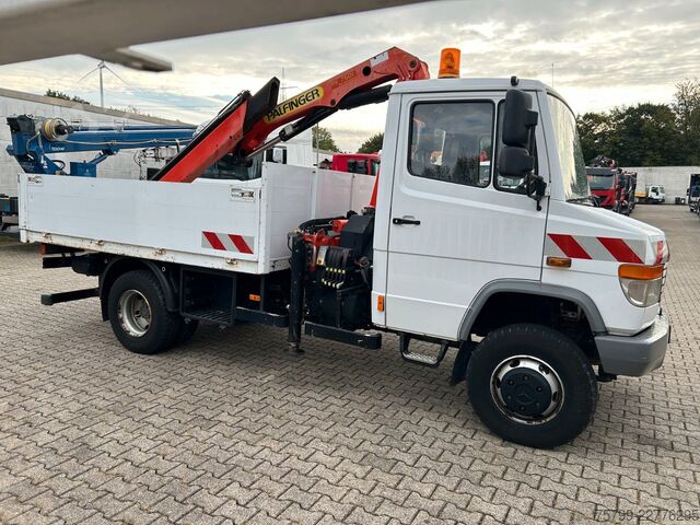 Truck-mounted crane van MERCEDES-BENZ 815D Pritsche + PK7501 Kran Allrad 4x4