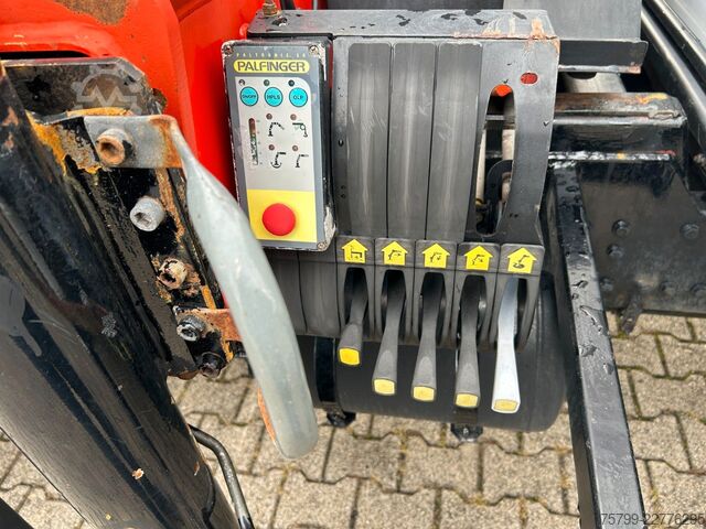 Truck-mounted crane van MERCEDES-BENZ 815D Pritsche + PK7501 Kran Allrad 4x4