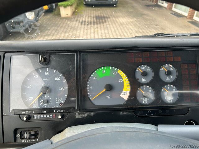 Truck-mounted crane van MERCEDES-BENZ 815D Pritsche + PK7501 Kran Allrad 4x4