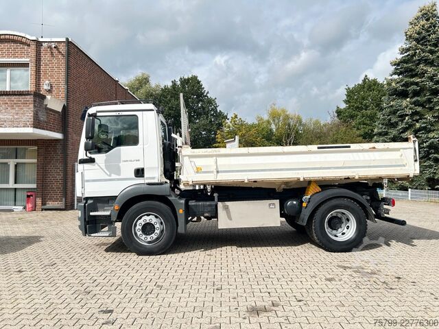 Three-sided tipper truck MAN 15.290 TGM  MEILLER 3Skipper 4x2
