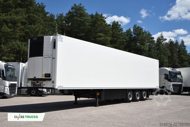 Reefer semitrailer SCHMITZ CARGOBULL Double Deck FP 60 Carrier Vector 1550 Lifting Axle