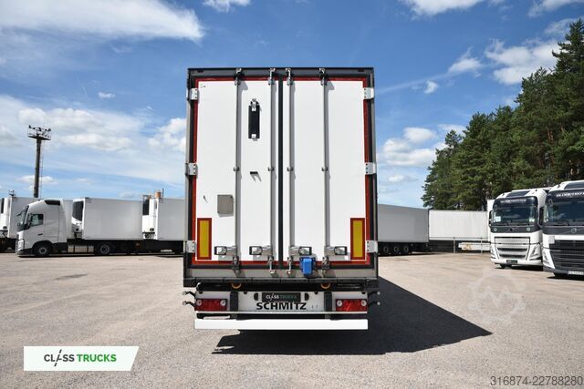 Reefer semitrailer SCHMITZ CARGOBULL Double Deck FP 60 Carrier Vector 1550 Lifting Axle