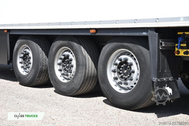 Reefer semitrailer SCHMITZ CARGOBULL Double Deck FP 60 Carrier Vector 1550 Lifting Axle