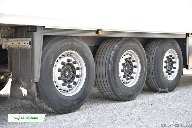 Reefer semitrailer SCHMITZ CARGOBULL Double Deck FP 60 Carrier Vector 1550 Lifting Axle