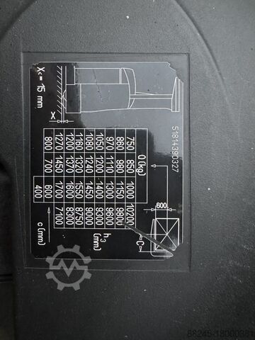 VS-21962 Triplex-Schubmaststapler Still FMX17 10.200mm BJ2013 STILL FMX17
