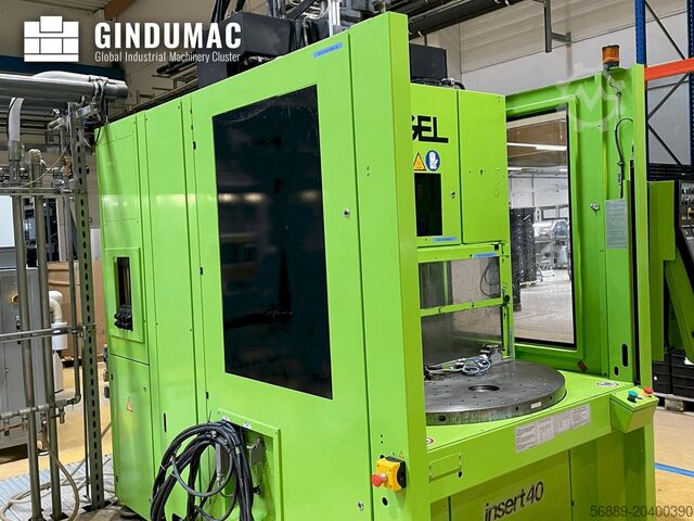 Vertikale Spritzgießmaschine Engel Insert 80V/40