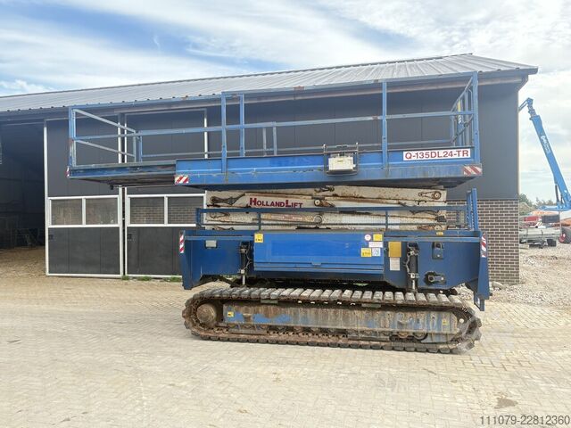Hubarbeitsbühne, Raupenarbeitsbühne, Hollandlift Scherenarbeitsbühne Holland Lift Q-135dl24-tr