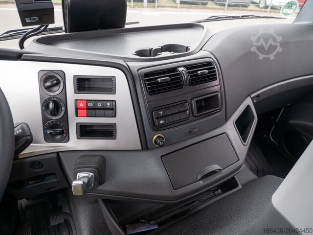 Flatbed truck with tarp Mercedes-Benz Atego 1224 L Curtains LBW, AHK, LED Standh.