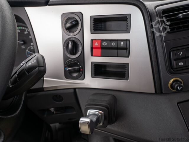 Flatbed truck with tarp Mercedes-Benz Atego 1224 L Curtains LBW, AHK, LED Standh.