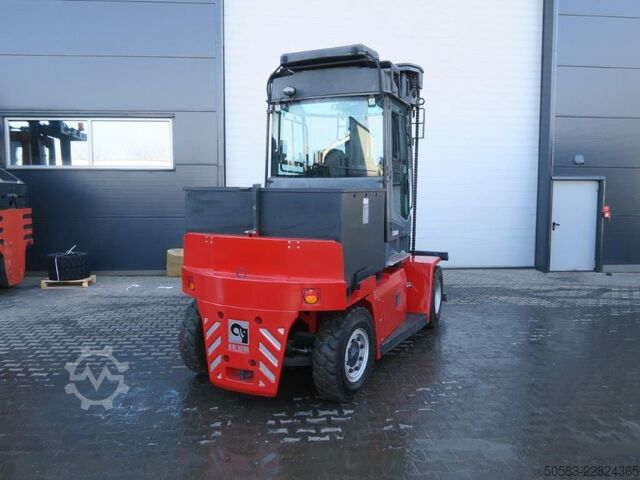 Electric 4-wheel forklift Kalmar ECG80-6 - TRIPLEX - Drehsitz