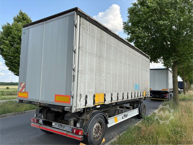 Trailer interchangeable chassis, turntable (dolly) FLIEGL ATL / BDF 7,15 18T
