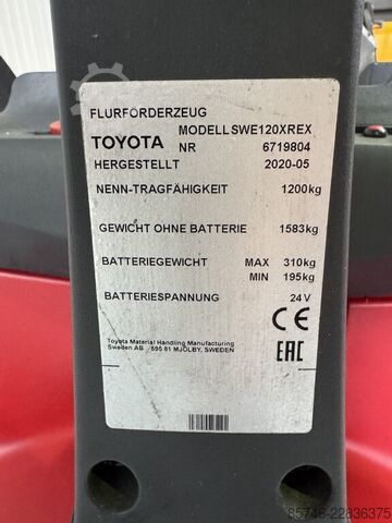 SWE 120 XR - Pantograph * Atex EX * Miretti 2G / Zone 1 * Triplex FFL !! NEW battery !! TOYOTA SWE 120 XR - Pantograaf * Atex EX * Miretti 2G / Z1 * Triplex FFL !! NEW battery !!