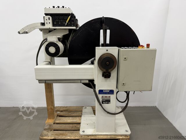 Haspeln mit Richtmaschine GSW LH 500/1000