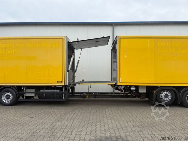 Kühlkoffer-LKW MERCEDES-BENZ 2540 LL 6x2/4 Kühlkoffer 8.2m LBW 2,5t  Carrier