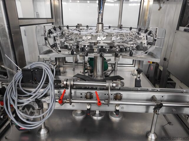 Monoblock 28 valves sparkling wine Bertolaso ELETTRA 1400/23 Füller Rinser Naturkoker