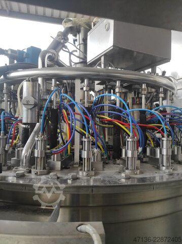 Monoblock 28 valves sparkling wine Bertolaso ELETTRA 1400/23 Füller Rinser Naturkoker