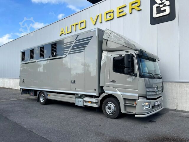 Horse transportation Mercedes-Benz Atego 1018 *5paarden*Airco*Luchtvering A verste...