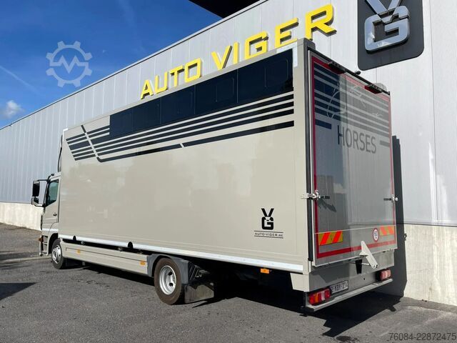 Horse transportation Mercedes-Benz Atego 1018 *5paarden*Airco*Luchtvering A verste...