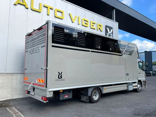 Horse transportation Mercedes-Benz Atego 1018 *5paarden*Airco*Luchtvering A verste...