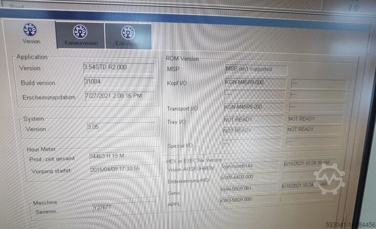 Stencil printer Yamaha YSP KHT-000