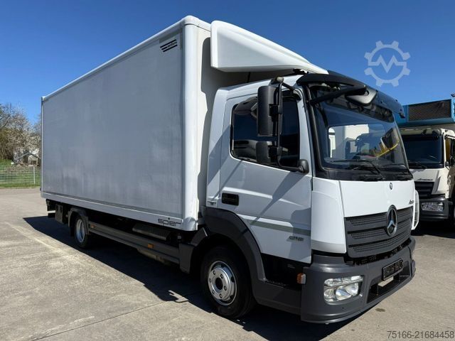 Transporter mit Koffer MERCEDES-BENZ ATEGO 816 L Koffer 6,10 m LBW 1 T* KLIMA+3-Sitze