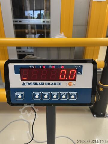 Pallet wrapper turntable stretching ATLANTA - mit integrierter Waage SYNTHESI - mit Palettenwiegesystem