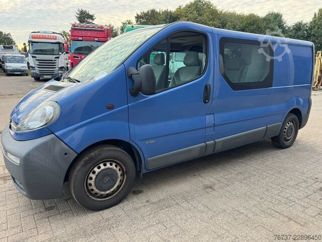 Lieferwagen Doppelkabine Opel Vivaro **5 SEATS-BELGIAN ORIGINE**