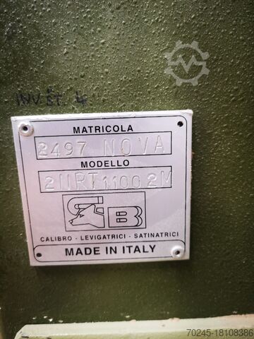 WOOD SANDING CB - CALIBRO LEVIGATRICE WOOD SAND 2UPT1100 2M