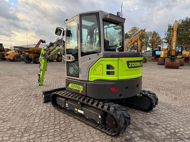 Mini excavator Zoomlion ZE55GU, Greifer-u. Hammerhydr.,Klima,CE