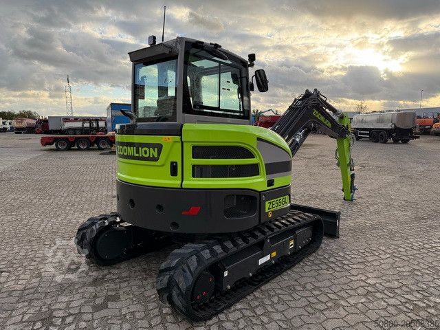 Chain excavator  Zoomlion ZE55GU, Greifer-u. Hammerhydr.,Klima,CE