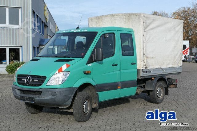 Pick-up van MERCEDES-BENZ 313 CDI DOKA Sprinter 4x4, Allrad, AHK, 6 Sitze