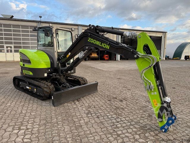 Mini excavator  Zoomlion ZE55GU, Greifer-u. Hammerhydr.,Klima,CE