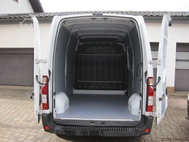Box van high + long Opel Movano 2,3 D L2H2 Schwingsitz 270° Türen