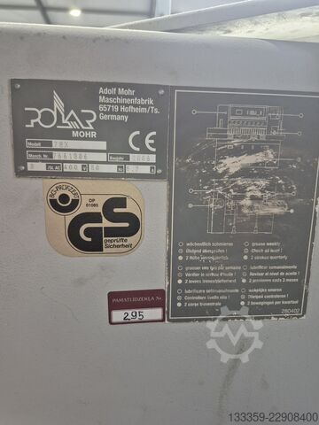 Paper cutting machine POLAR MOHR 78 X